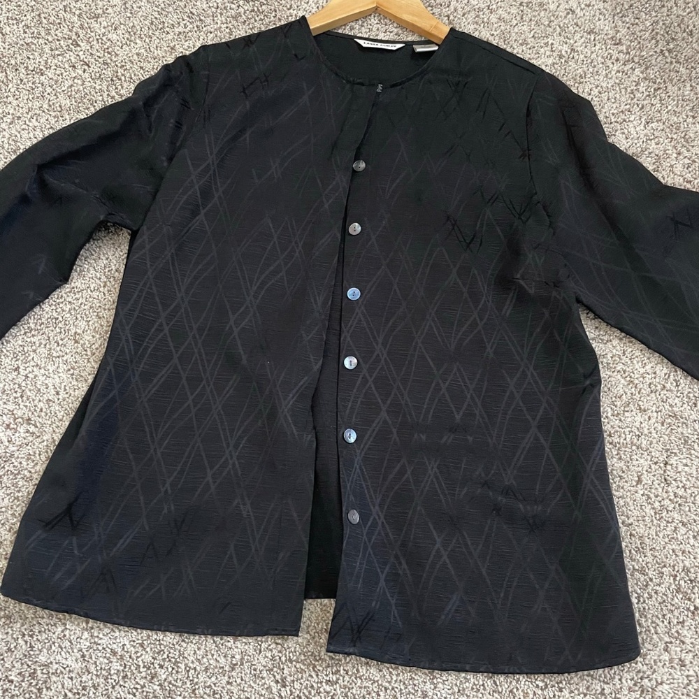 Beautiful Laura Ashley silk and linen blend cardi